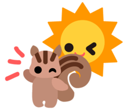 Cute Squirrel Stickers sticker #4233096
