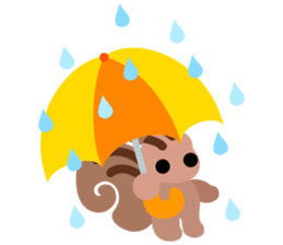 Cute Squirrel Stickers sticker #4233097