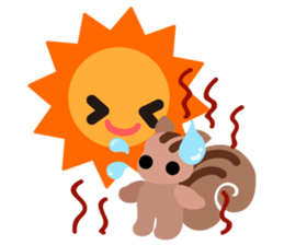 Cute Squirrel Stickers sticker #4233099