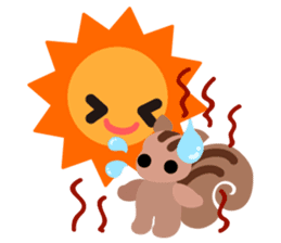 Cute Squirrel Stickers sticker #4233099