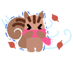 Cute Squirrel Stickers sticker #4233100