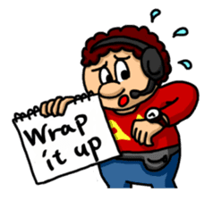 Mr. Cuecards (English version) sticker #4233426