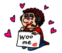 Mr. Cuecards (English version) sticker #4233429