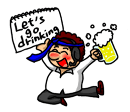 Mr. Cuecards (English version) sticker #4233431