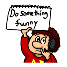 Mr. Cuecards (English version) sticker #4233433