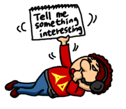 Mr. Cuecards (English version) sticker #4233435