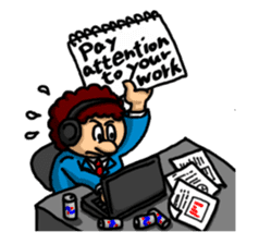 Mr. Cuecards (English version) sticker #4233437