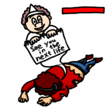 Mr. Cuecards (English version) sticker #4233442