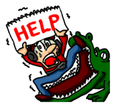 Mr. Cuecards (English version) sticker #4233443