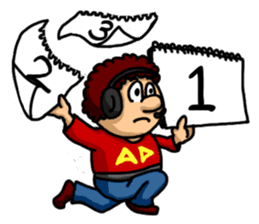 Mr. Cuecards (English version) sticker #4233445