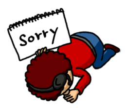 Mr. Cuecards (English version) sticker #4233447