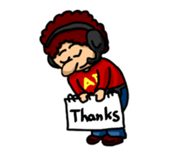 Mr. Cuecards (English version) sticker #4233454