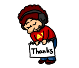 Mr. Cuecards (English version) sticker #4233454