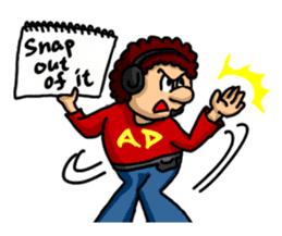 Mr. Cuecards (English version) sticker #4233460