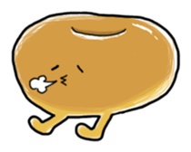Heartwarming bagel-san sticker #4233590