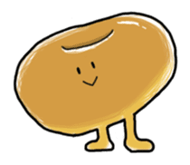 Heartwarming bagel-san sticker #4233591