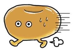 Heartwarming bagel-san sticker #4233597