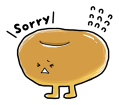 Heartwarming bagel-san sticker #4233616