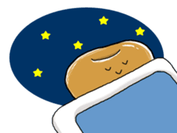 Heartwarming bagel-san sticker #4233619