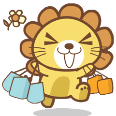 Lori the happy lion