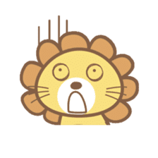 Lori the happy lion sticker #4234572