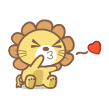 Lori the happy lion sticker #4234580