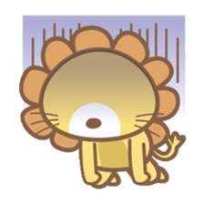 Lori the happy lion sticker #4234583