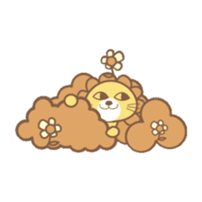 Lori the happy lion sticker #4234584