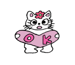 Daily-life of Nyanko sticker #4234614