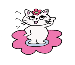 Daily-life of Nyanko sticker #4234618