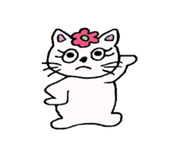 Daily-life of Nyanko sticker #4234629