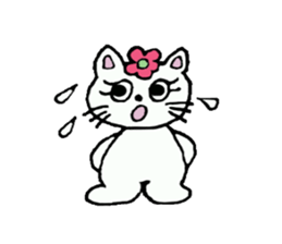 Daily-life of Nyanko sticker #4234630