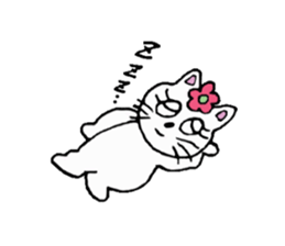 Daily-life of Nyanko sticker #4234631
