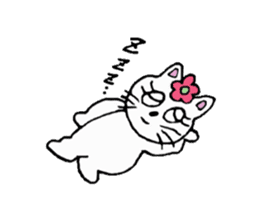 Daily-life of Nyanko sticker #4234631