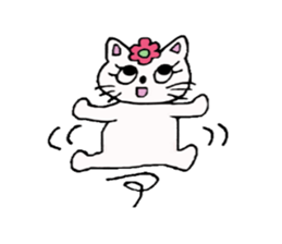 Daily-life of Nyanko sticker #4234632