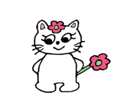 Daily-life of Nyanko sticker #4234633