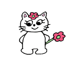 Daily-life of Nyanko sticker #4234633