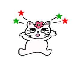 Daily-life of Nyanko sticker #4234634
