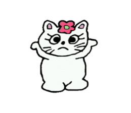 Daily-life of Nyanko sticker #4234636