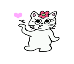 Daily-life of Nyanko sticker #4234637