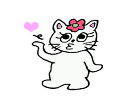 Daily-life of Nyanko sticker #4234637