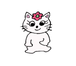 Daily-life of Nyanko sticker #4234639