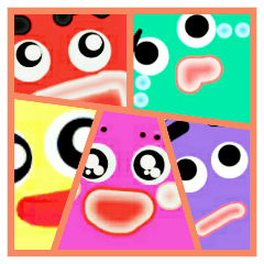 Colorful ball's talk