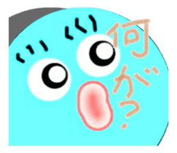 Colorful ball's talk sticker #4235071