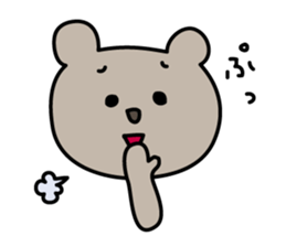 kumaco's one word sticker sticker #4235128