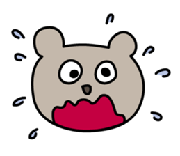 kumaco's one word sticker sticker #4235152