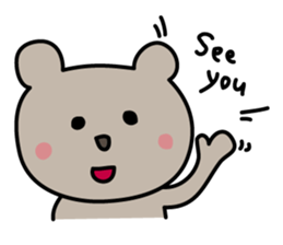 kumaco's one word sticker sticker #4235159