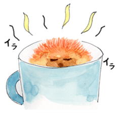 Watercolor Paint Hedgehog sticker #4236015