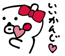 Bear is in love. sticker #4236742