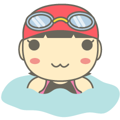 Swimming Girl ~girl children swim~